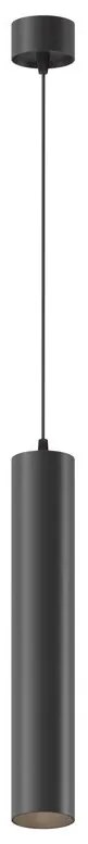 Pendul LED iluminat design tehnic FOCUS D-5,2cm negru