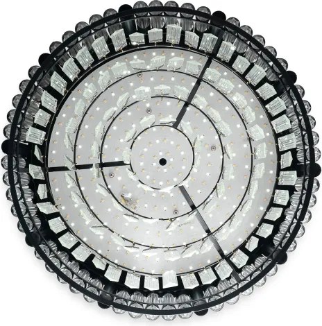 BRILAGI - Plafonieră LED dimabilă CROWN LED/41W/230V diam. 48 cm neagră + telecomandă