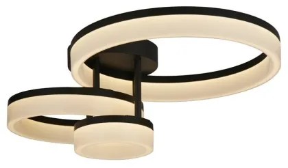 Searchlight 62793BK - Plafonieră LED dimabilă TRIPLE LED/25W/230V
