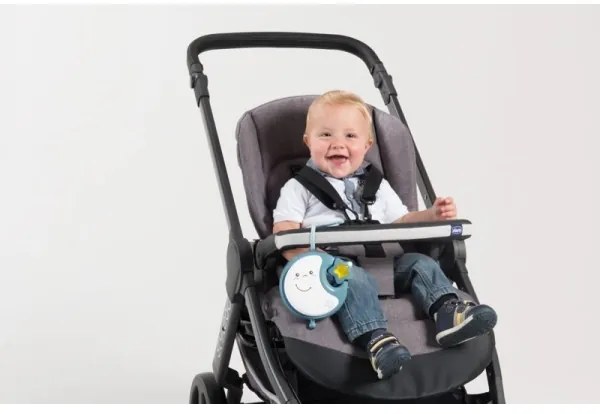 Carusel pentru pătuț cu sunete 3 în 1 NEXT2DREAMS 3xAA albastru Chicco