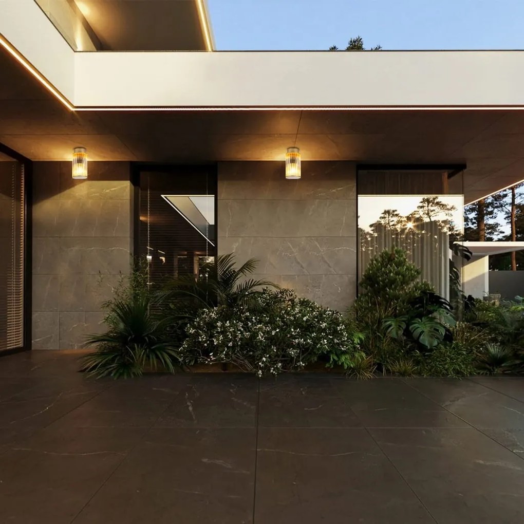 Spot aplicat cu protectie IP44 NORFOLK 8774 auriu