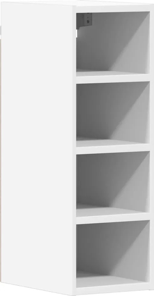 vidaXL Dulap suspendat “Riga”, alb, 20x29,5x60 cm, PAL