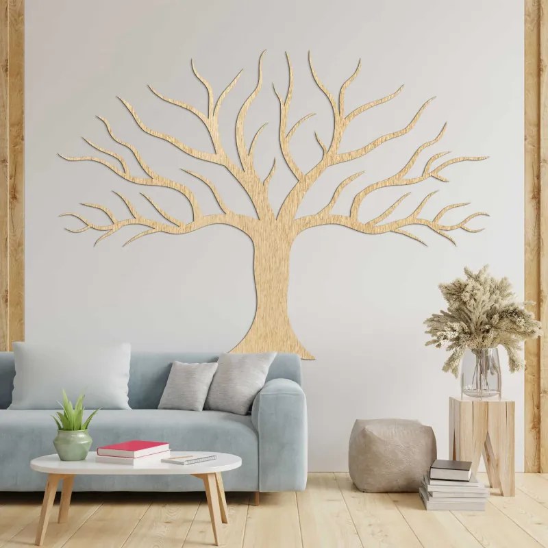 SENTOP | Pictură decorativă de perete cu crengi de copac | KORNE