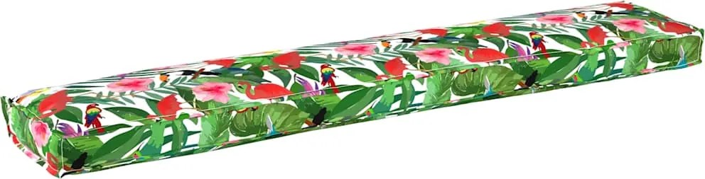 vidaXL Perna pentru palet Floral Jungla tropicală 200 x 40 x 8 cm