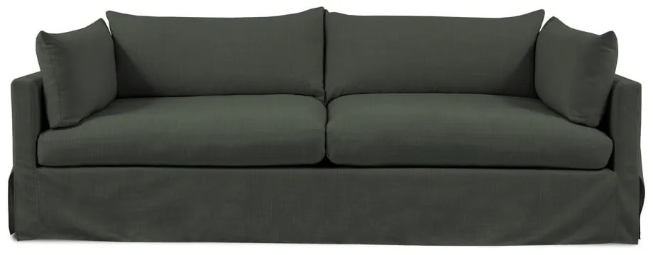 Canapea verde-închis 244 cm Horn – Scandic