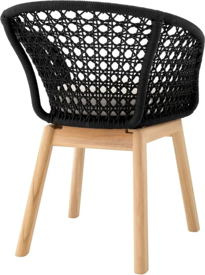 Scaun design natural pentru interior si exterior Trinity