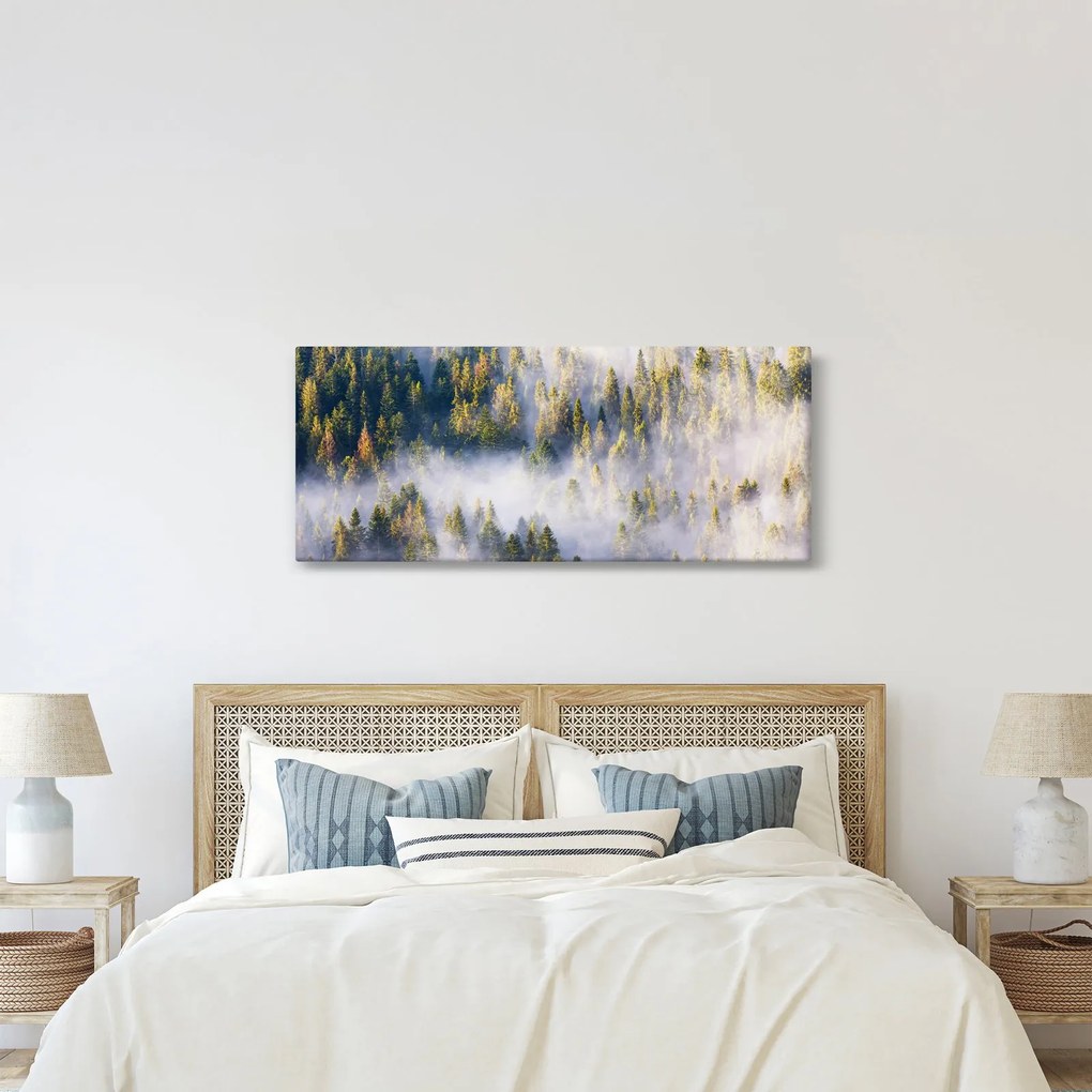 Tablou - Copac în ceață (120x50 cm)