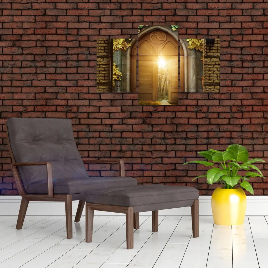 Tablou - Poarta din pădure (90x60 cm)