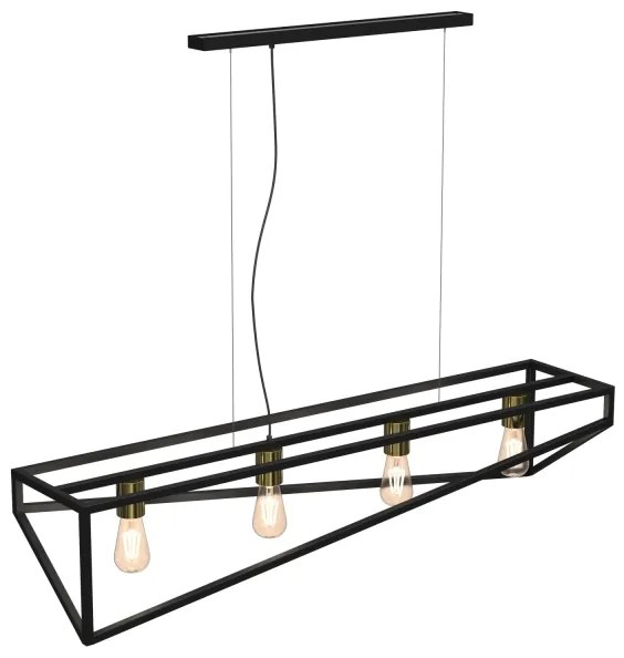 Lustră pe cablu GOTE 4xE27/60W/230V