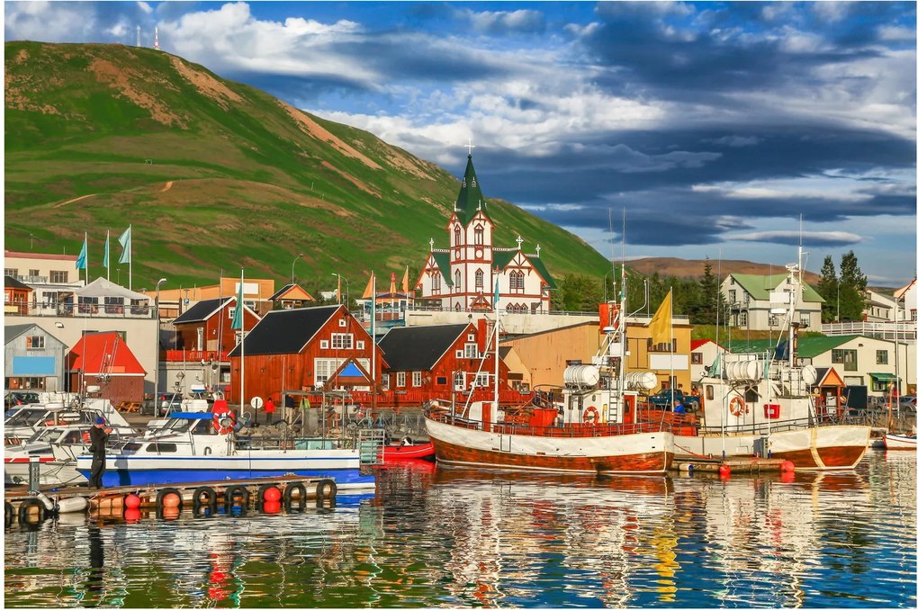 Tablou - Húsavík (90x60 cm)