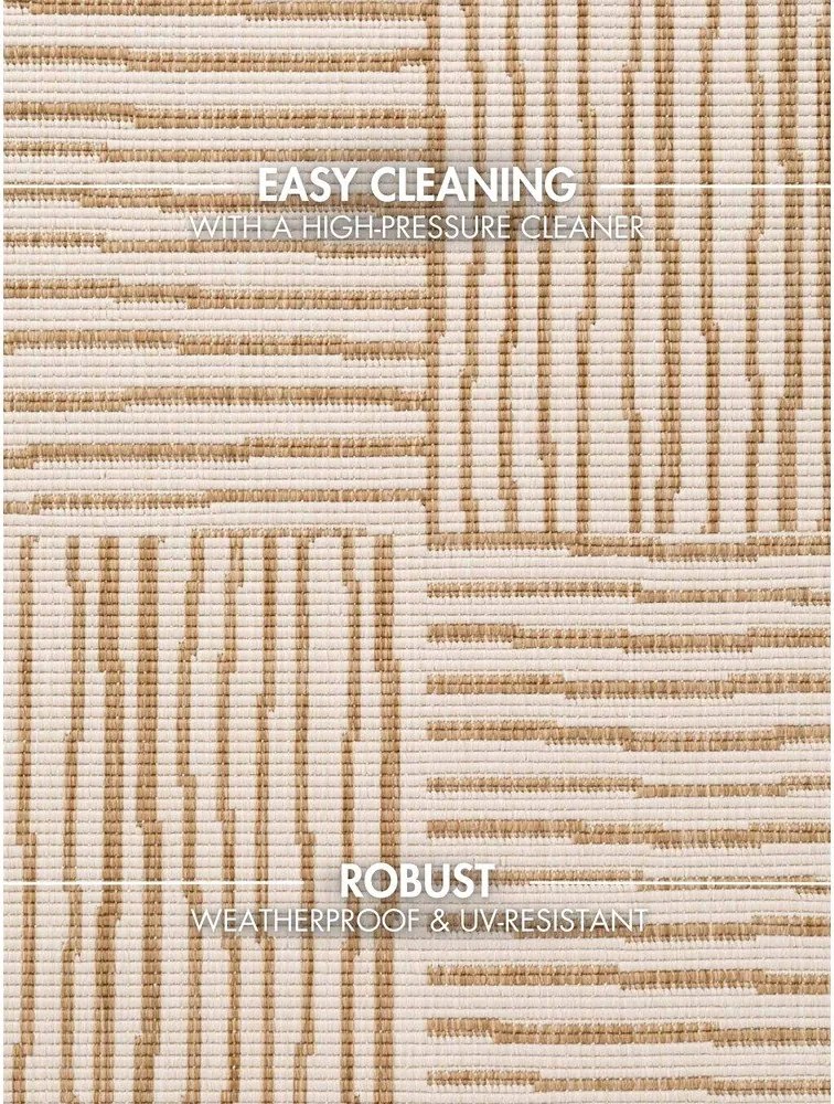 Covor pentru exterior și interior crem/în culoare naturală 200x300 cm Haringey Nightingale – Ted Baker