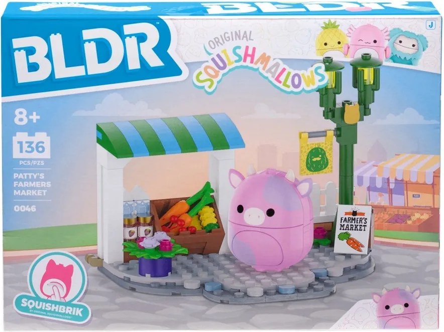 Kit de construcții BLDR Patty – SQUISHMALLOWS