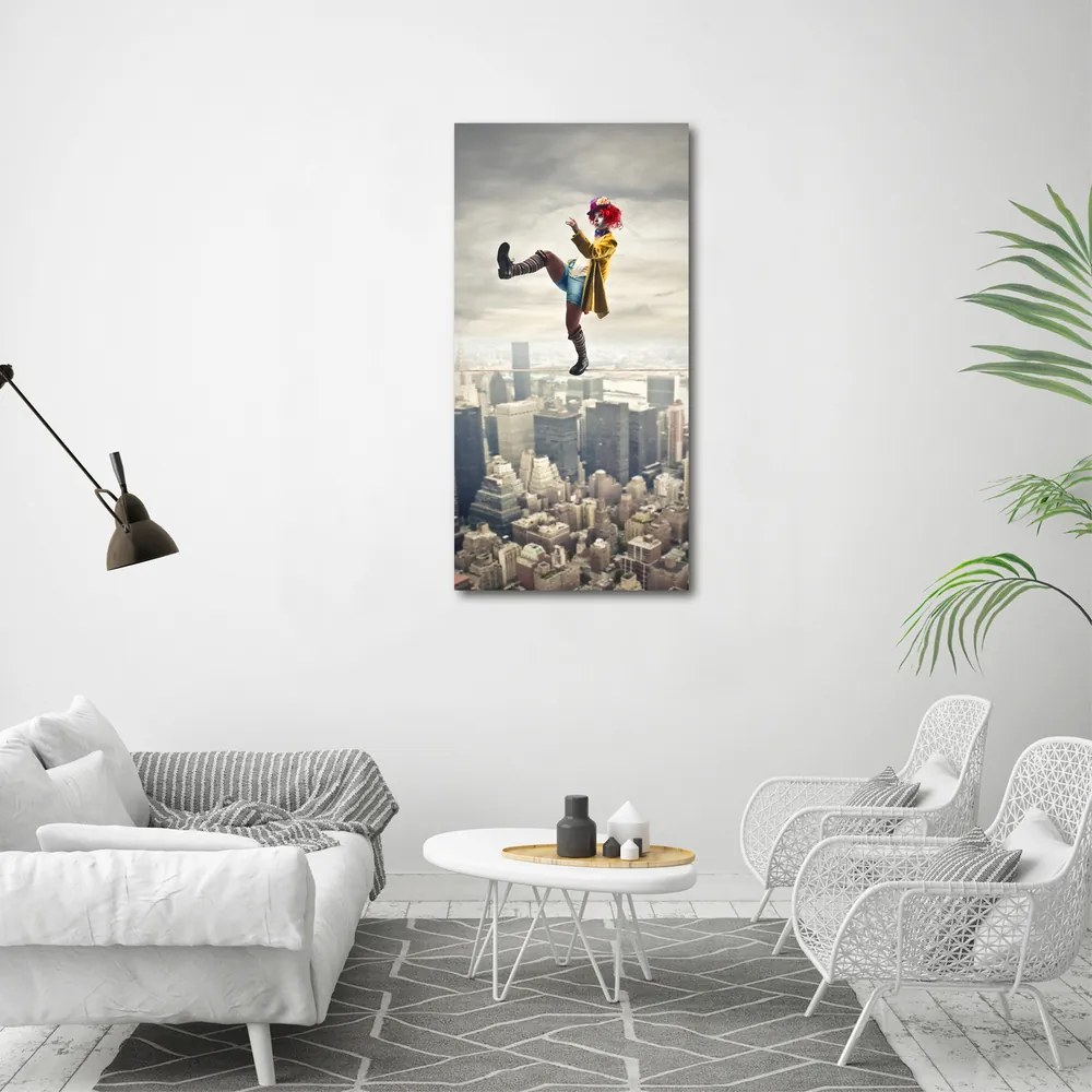 Imprimare tablou canvas Linii clown