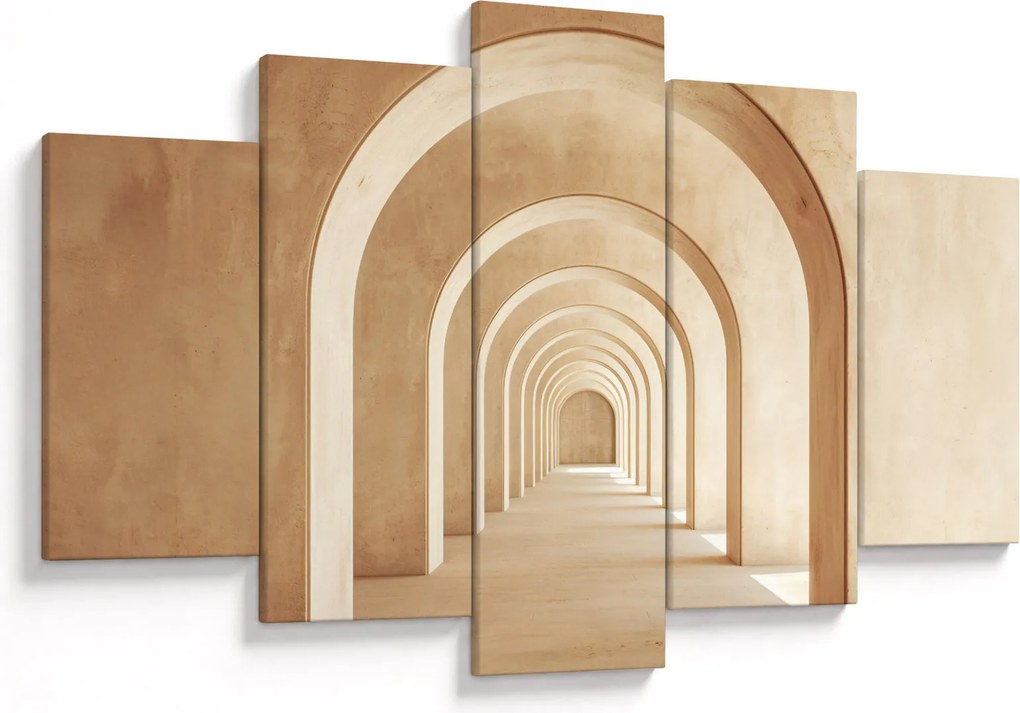 Tablou - Pasaj Bej (150x105 cm)