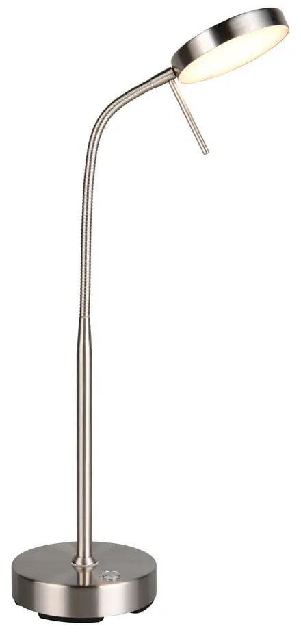 Veioză argintie LED (înălțime 45 cm) Moreno – Reality