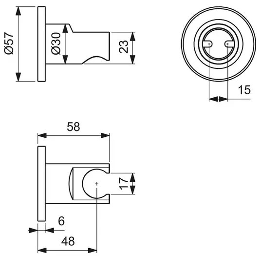 Agatatoare dus Ideal Standard Multisuite rose mat