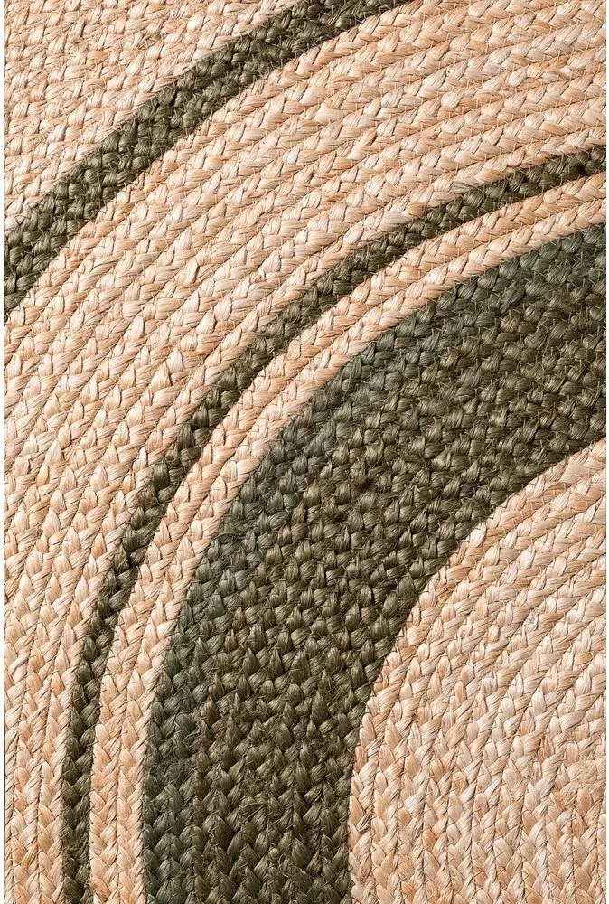 Covor în culoare naturală reversibil/țesut manual rotund din iută ø 150 cm Basil – Hanse Home