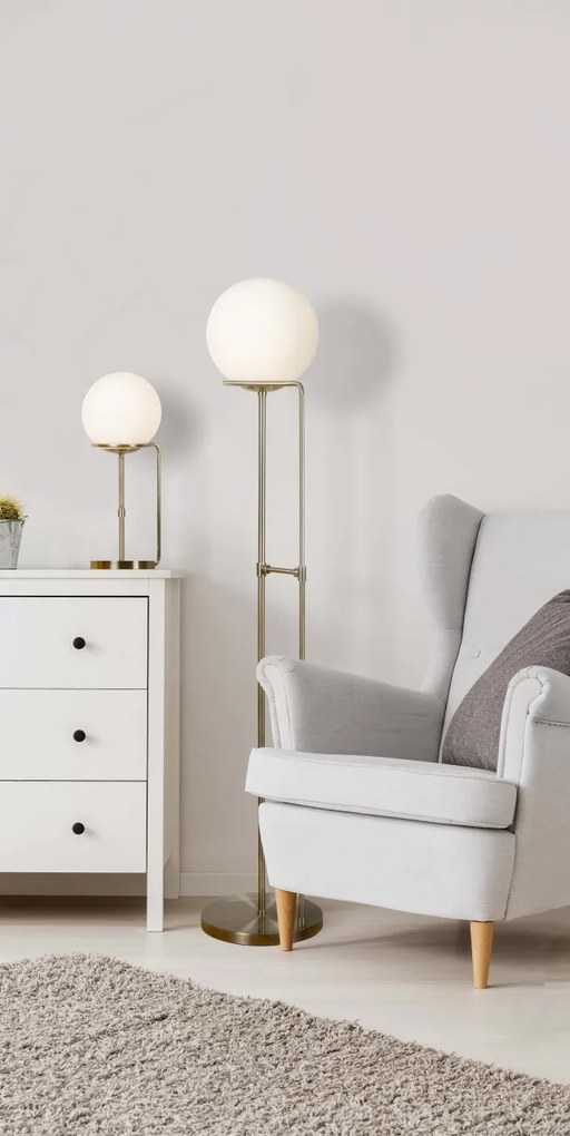 Lampadar / Lampa de podea deosebita design vintage Sphere EU8093AB SRT