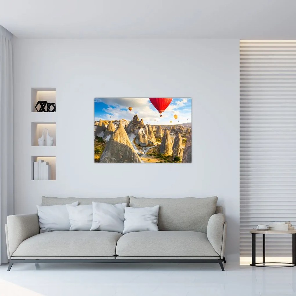 Tablou - Baloane cu aer cald (90x60 cm)