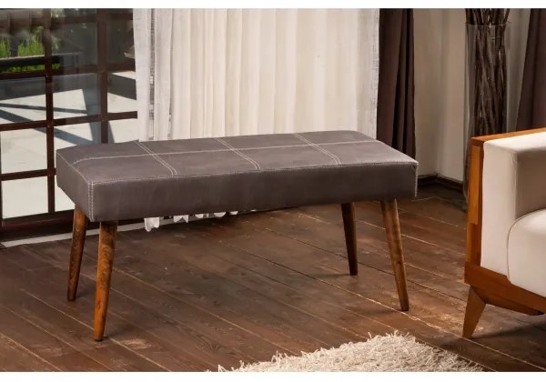 Taburet VITO, antracit, 46 x 92 cm