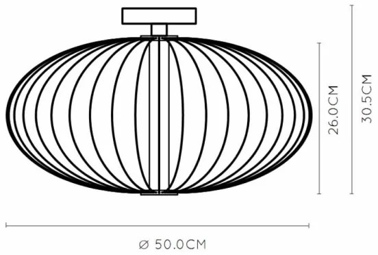Plafonieră LED dimabilă Lucide 20114/50/30 CARBONY LED/5W/230V
