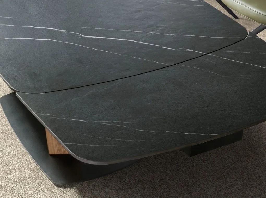 Masa extensibila deosebita design LUX Marble 160-240x100cm