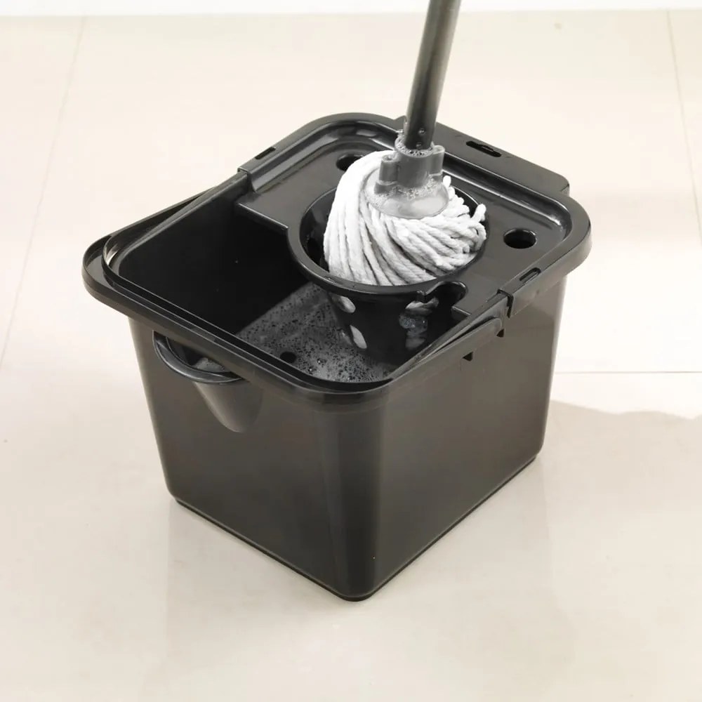 Găleată pentru mop Addis Pail &amp; Wringer, negru