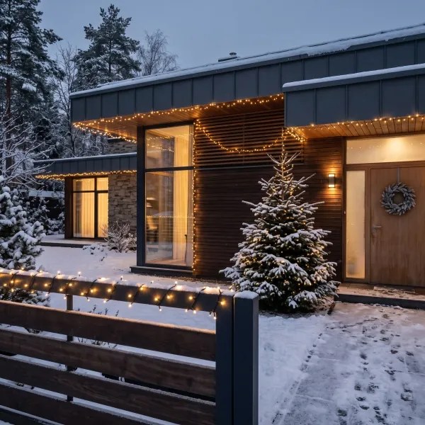 BRILAGI - LED ghirlandă de Crăciun pentru exterior 1000xLED/8 funcții 105 m IP44 alb cald