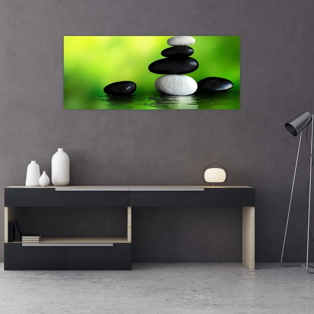 Tablou- Pietre pentru relaxare (120x50 cm)