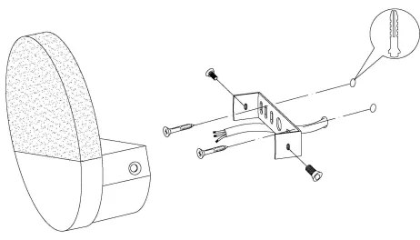 Eglo 96041 - Aplica LED de perete METRASS 1, 4,5 W, 230 V