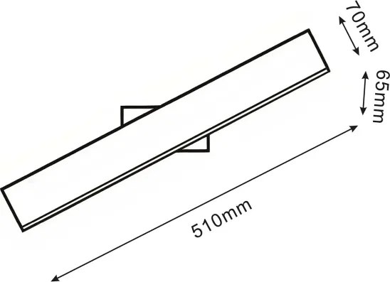 Aplică de perete LED BERNADETTA LED/10W/230V 4000K alb