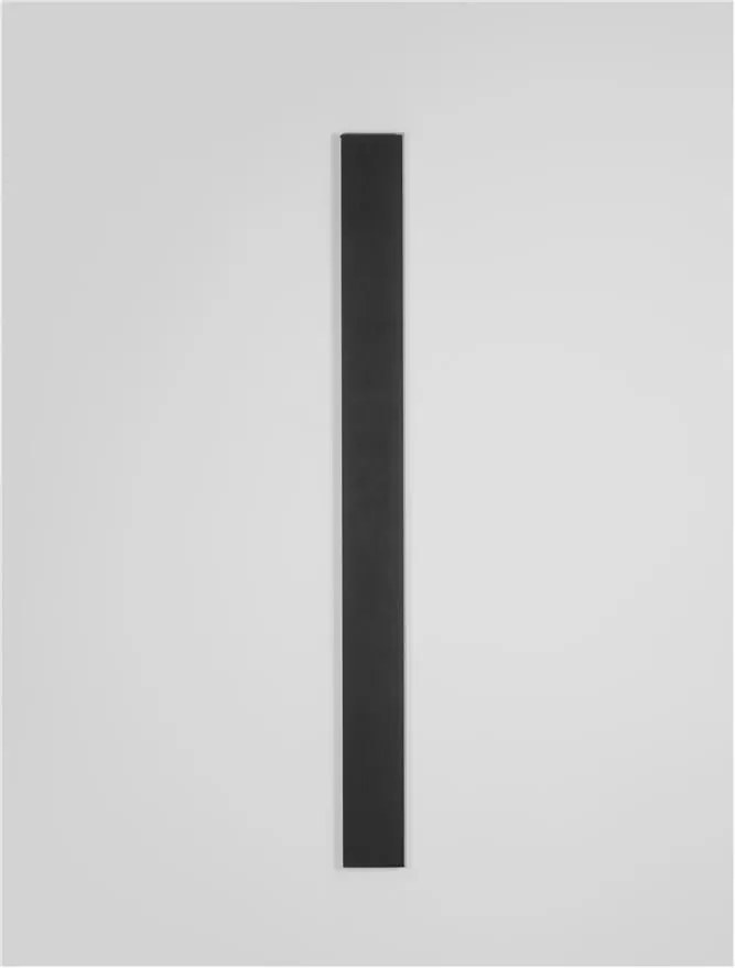 Aplica LED pentru baie cu protectie IP44 SELINE negru L-90cm