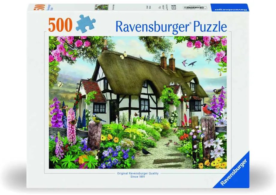 PUZZLE CABANA 500 PIESE DESIGN NOU - RAVENSBURGER (RVSPA00199)