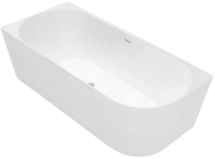 Cada de colt acrilica Bellanto Slim 170 Stanga