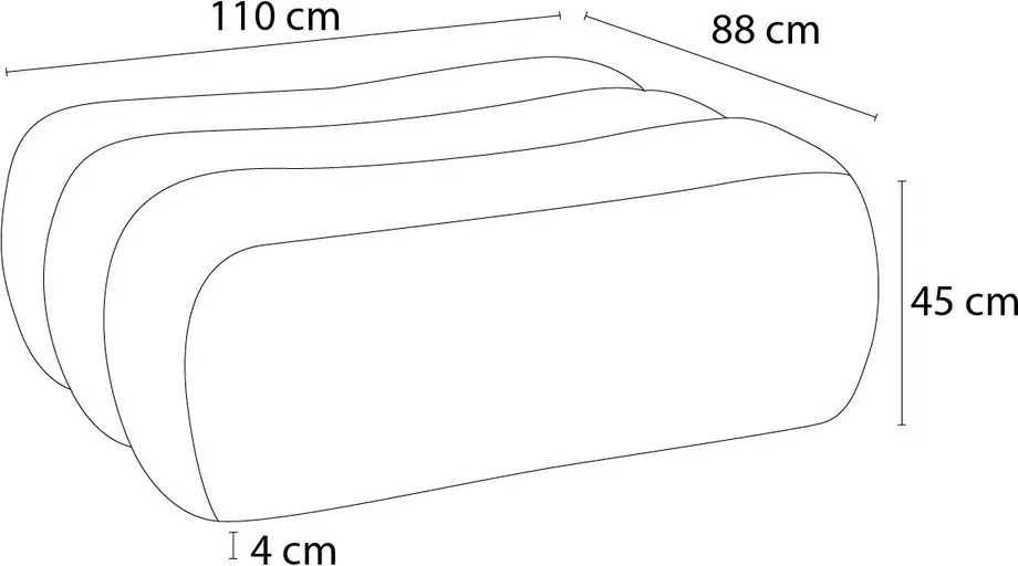 Taburet gri cu tapițerie din țesătură bouclé Azra – Bobochic Paris