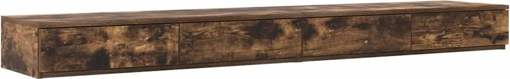 vidaXL Sertare pentru pat Stejar fumuriu 180 x 36,5 x 16,5 cm