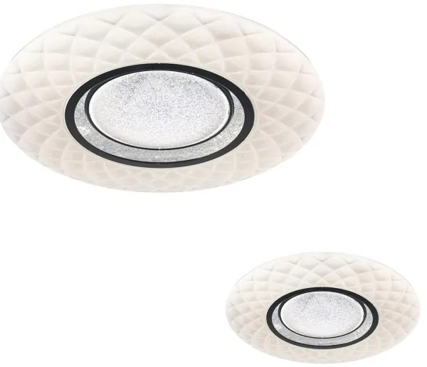 Plafonieră LED dimabilă TOKYO LED/48W/230V + telecomandă