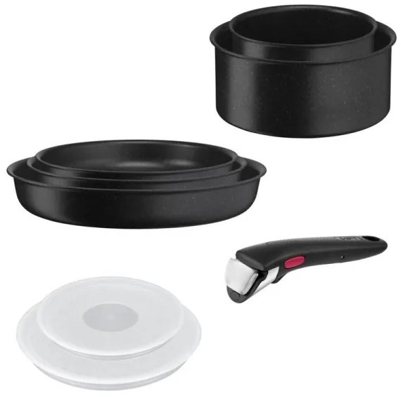Tefal INGENIO BLACK STONE set de 8 piese de vase