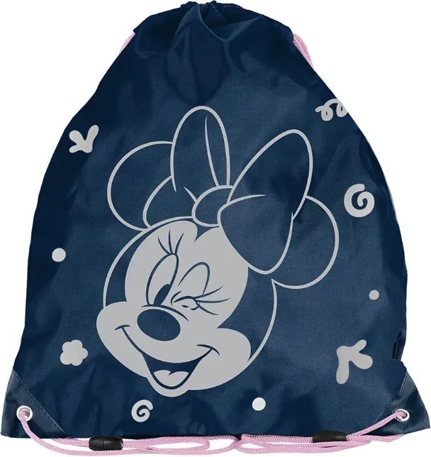 Rucsac școlar + geantă pentru pantofi și penar MINNIE MOUSE