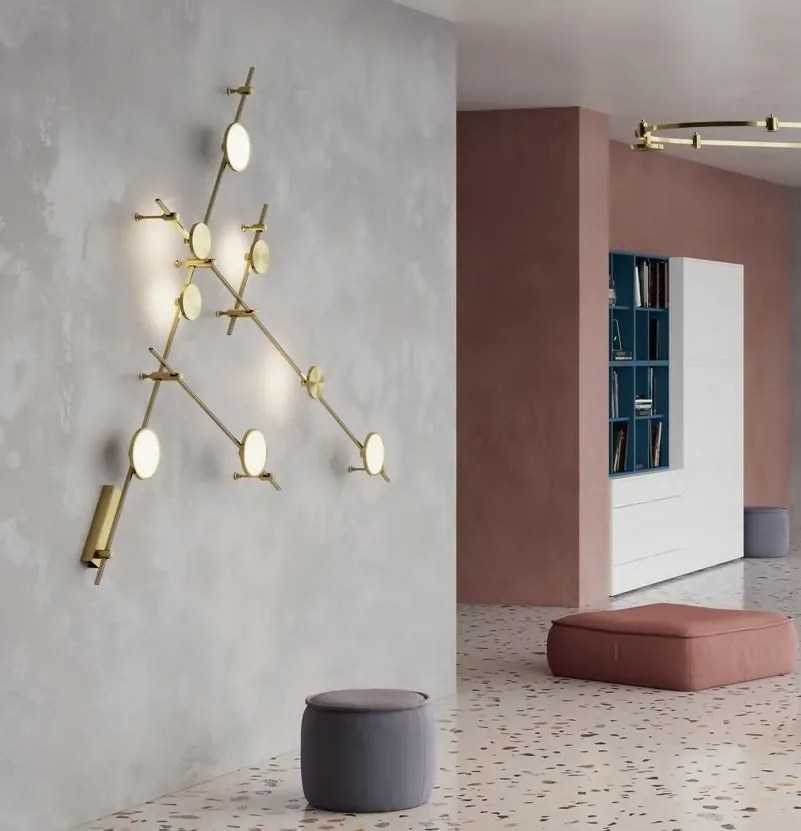 Accesoriu, Spot pentru Sistem Modular Magnetic Flarity, Plato alama