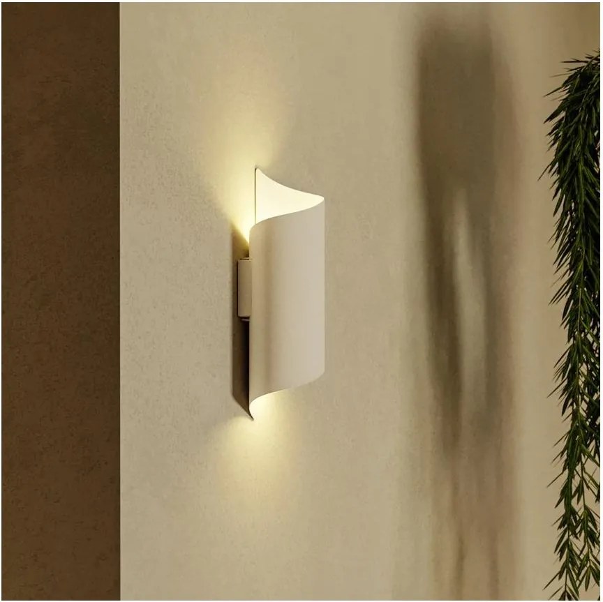 Eglo MONTARELLO 902024 - Aplica LED de exterior 2xLED/4W/230V IP44, albă