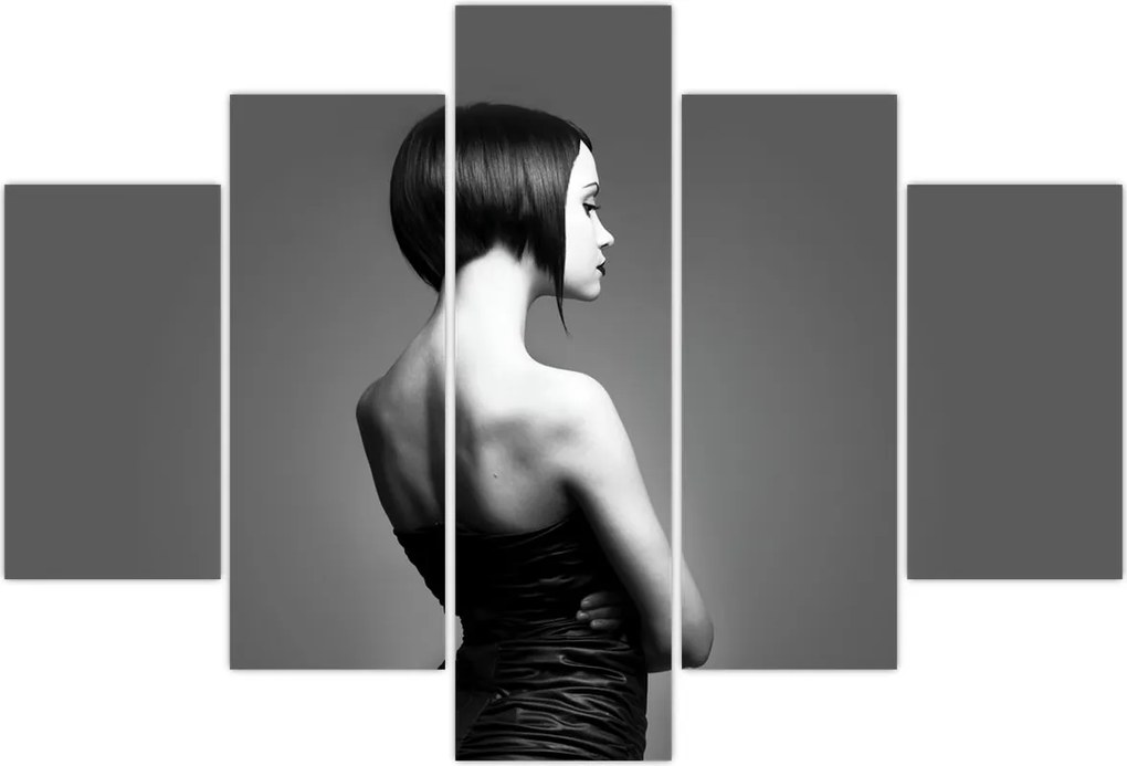 Tablou - Femeie elegentă (150x105 cm)