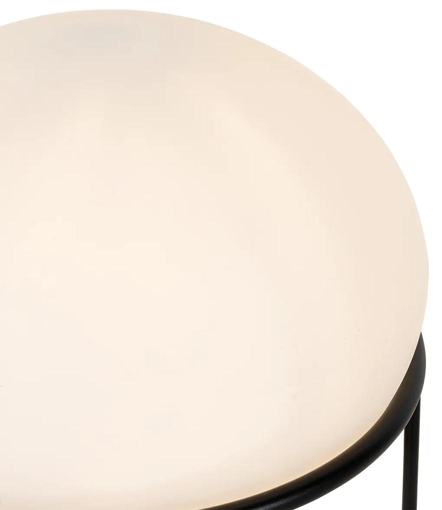 Lampă de masă de design pentru exterior neagră - Jannie