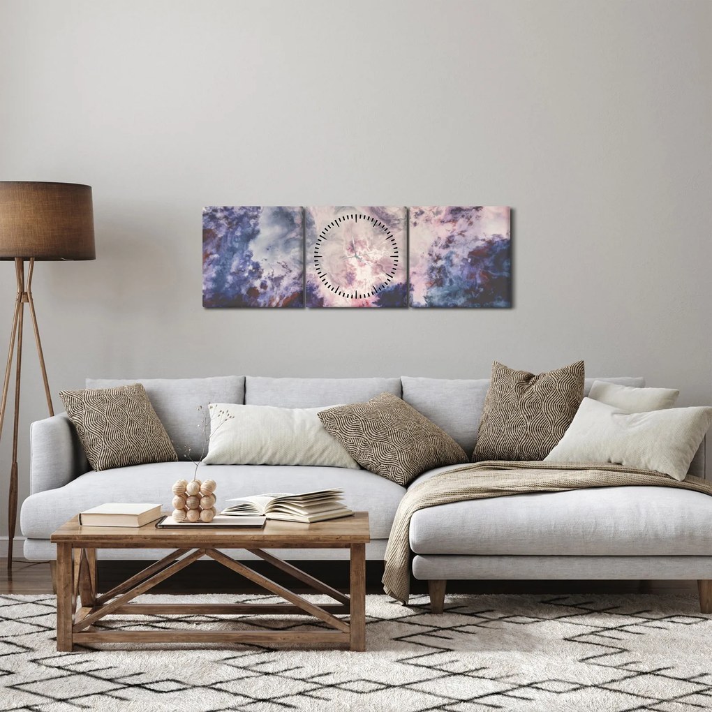 Tablou - Fantezie (cu ceas) (90x30 cm)