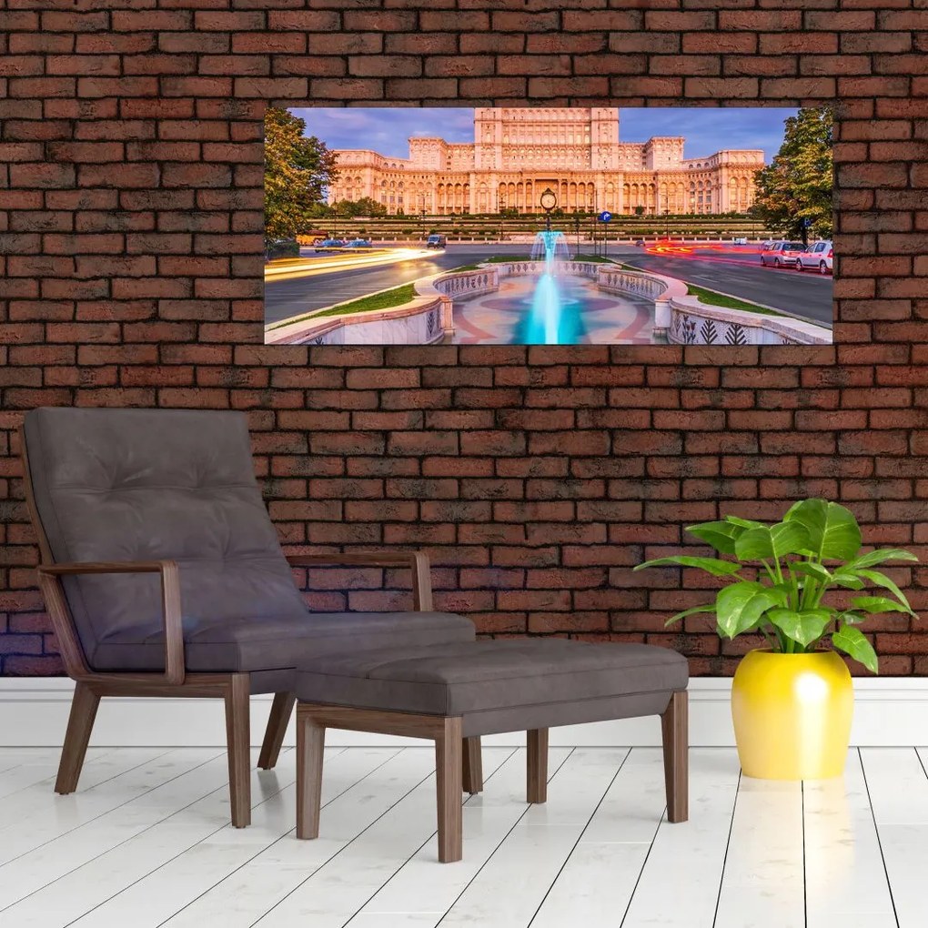 Tablou - București, România (120x50 cm)