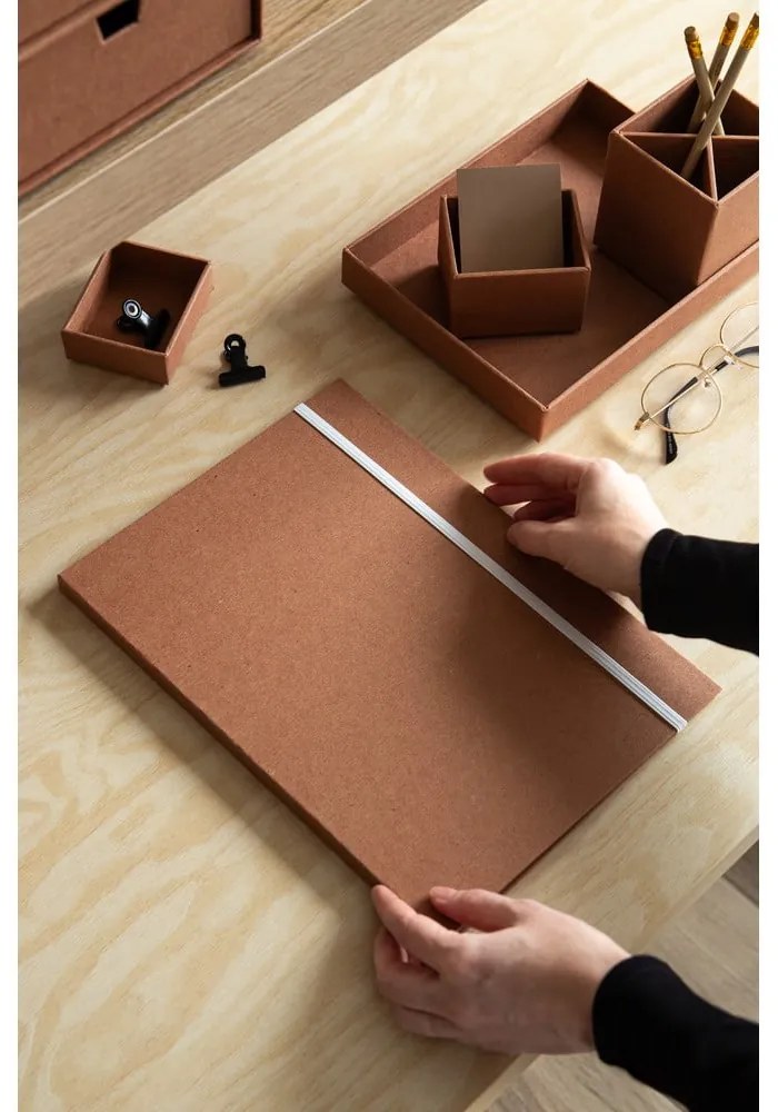 Organizator pentru documente din carton Paulina Restore Paper Laminate A4 – Bigso