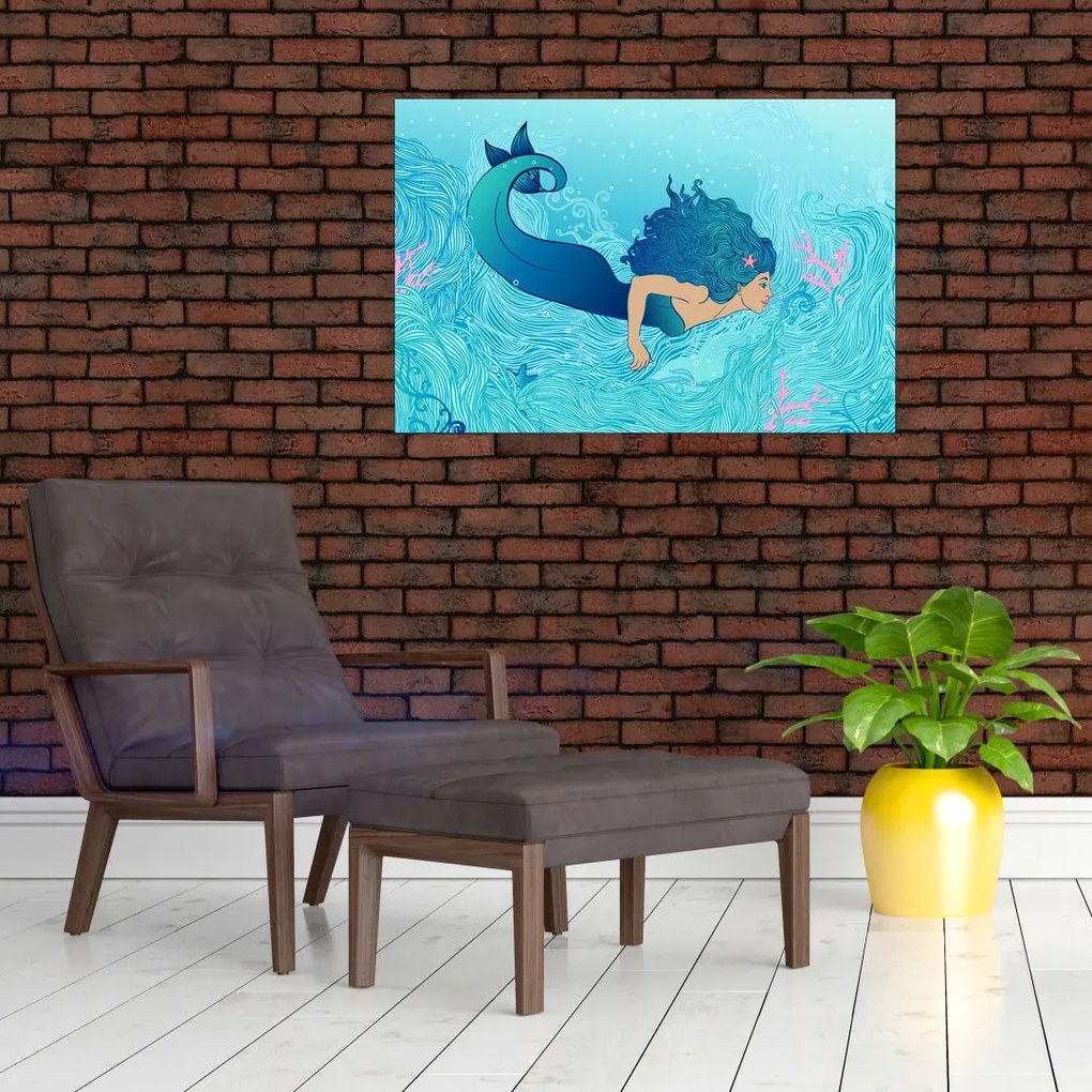 Tablou - Sirena (90x60 cm)