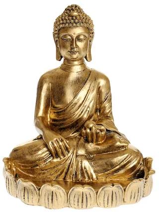 Statueta aurie, Buddha cu minge