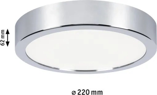 Paulmann 93018 - LED/13W IP44 Plafonieră pentru baie cu intensitate reglabilă AVIAR 230V