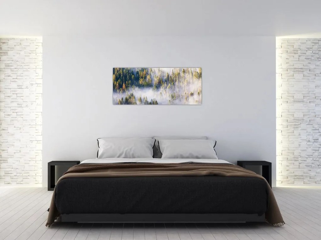 Tablou - Copac în ceață (120x50 cm)